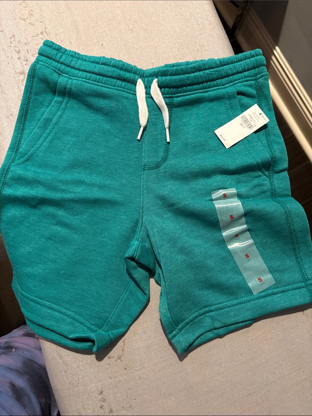 Old Navy Teal Drawstring Kids Shorts